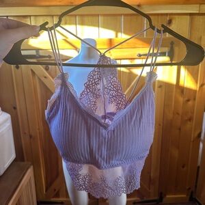 Lavender Lace Bralette